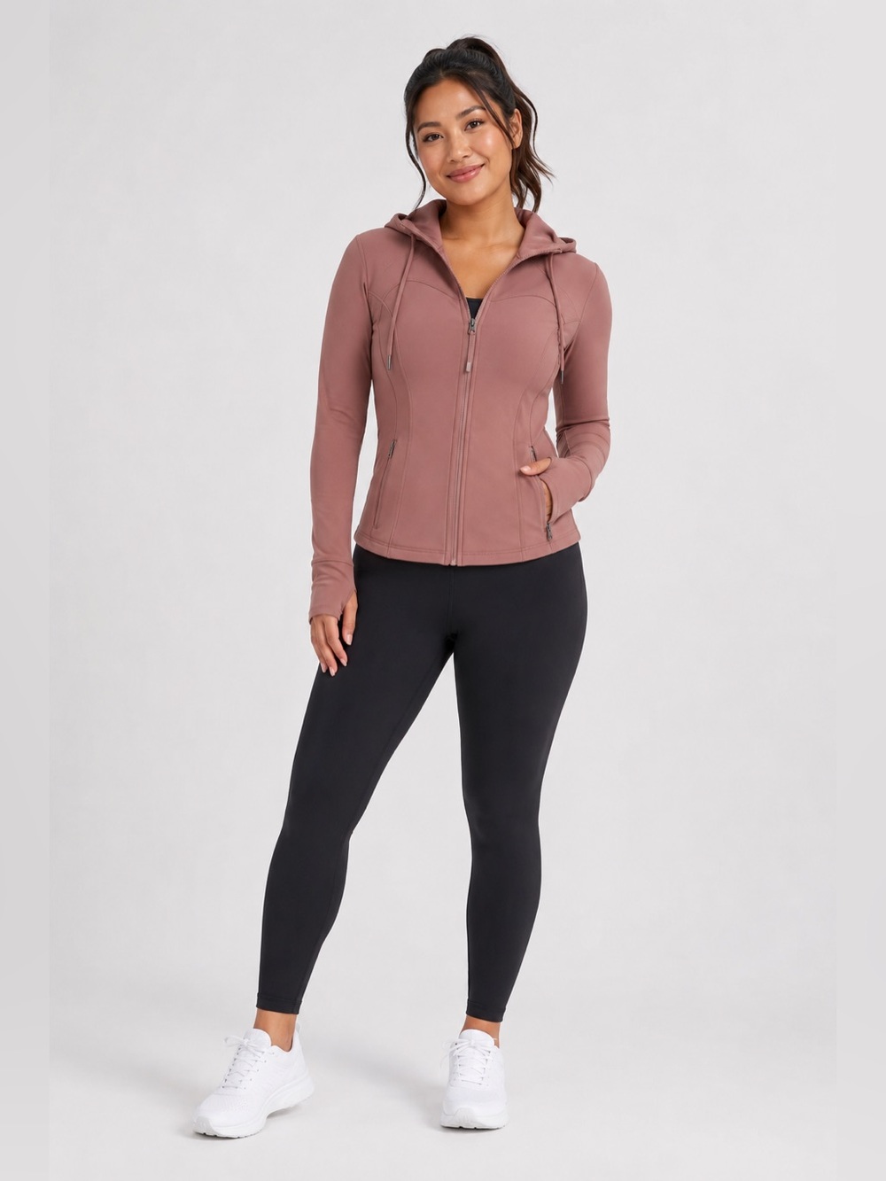 Lululemon Hooded Define Jacket in Spiced Chai